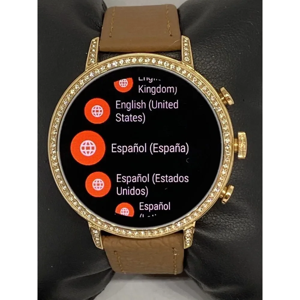 Fossil Gen 4 Authentic Digital Dial Smart Watch Custom Band FTW6011 CO255
